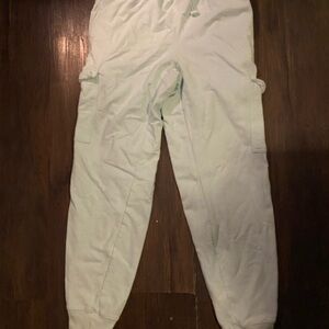 Kids Light Green Jogger Pants